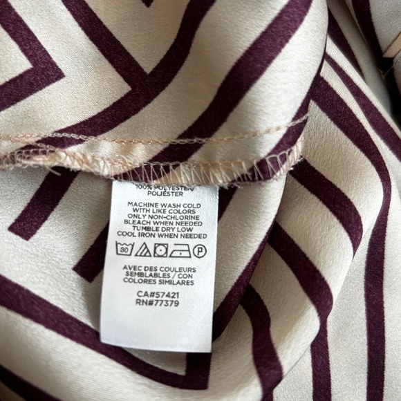 Ann Taylor | Women's Buttoned Flowy Shirt - Picture 7 of 7